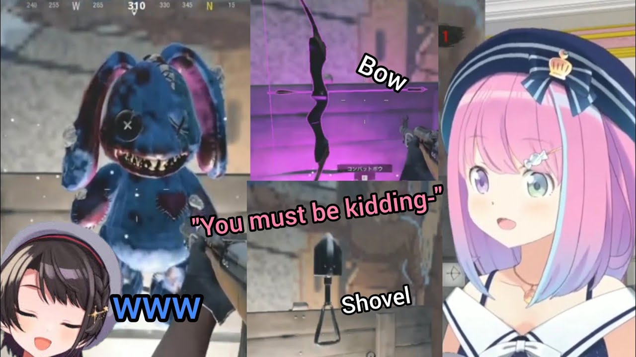 Luna funny gacha experience during COD collab ft. Botan, Choco, Subaru [Hololive | Eng Sub]