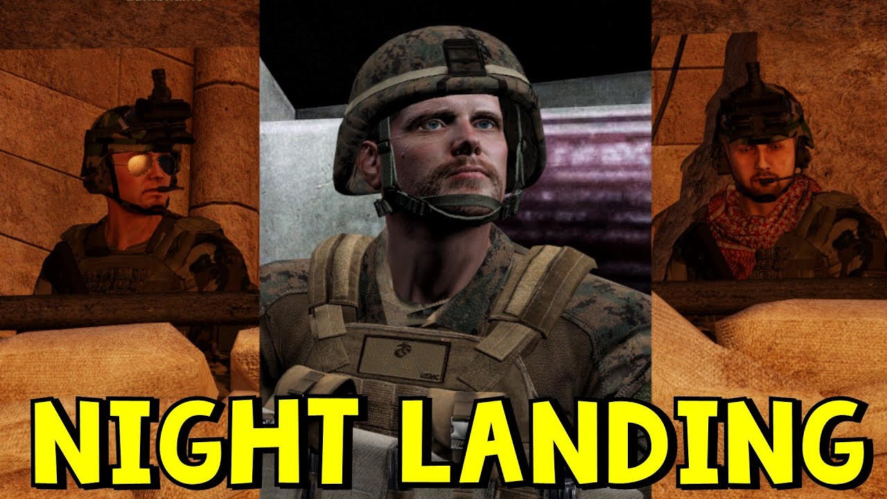 Cooler Night Landing | ArmA 3