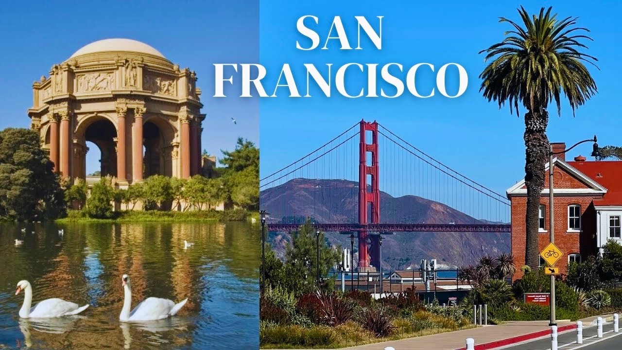 Eng) 1박2일 샌프란시스코 여행🇺🇸꼭 가야할 곳 & 맛집 호텔 추천🌁 | Golden gate bridge | Waymo review🚕 Palace of Fine Arts🏛️
