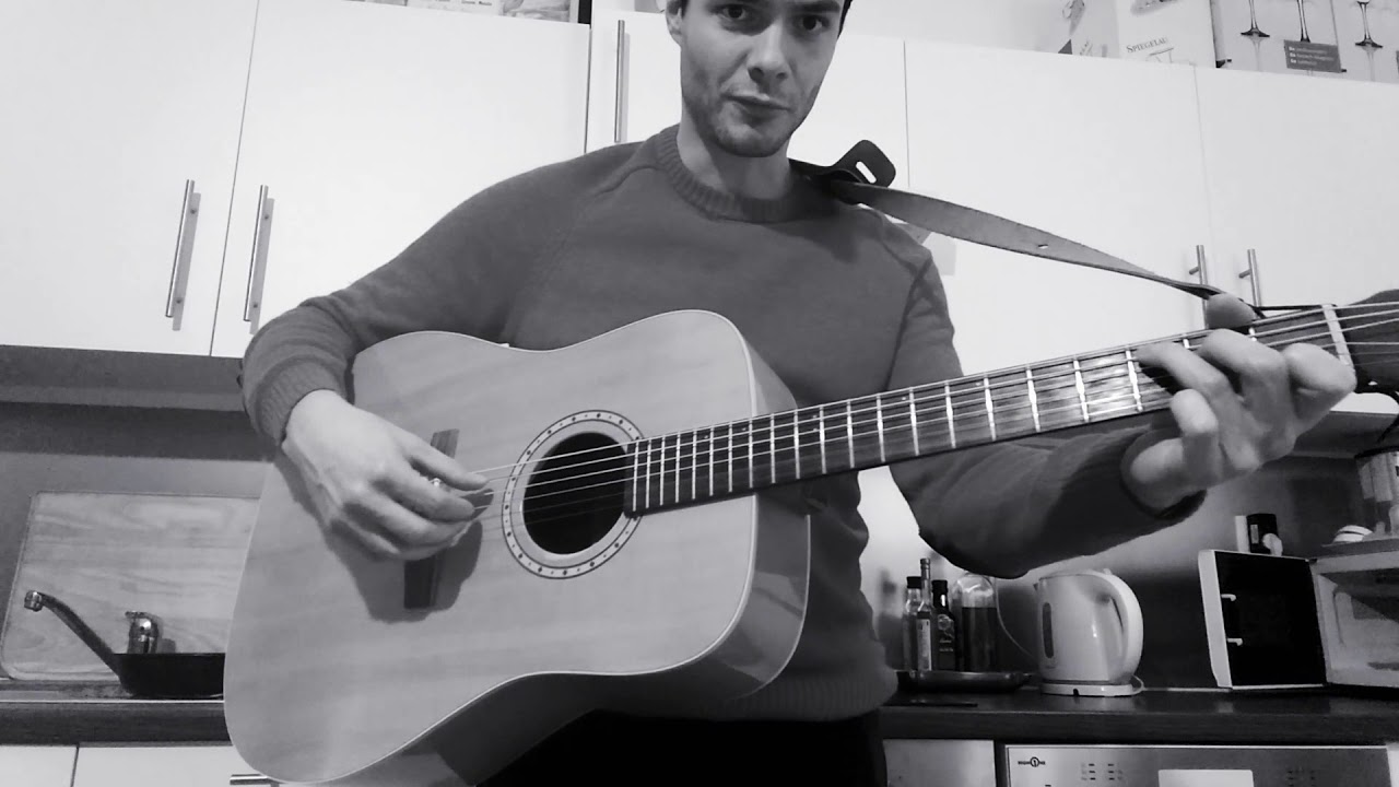 Hoe tokkelt urbanus op zijn gitaar