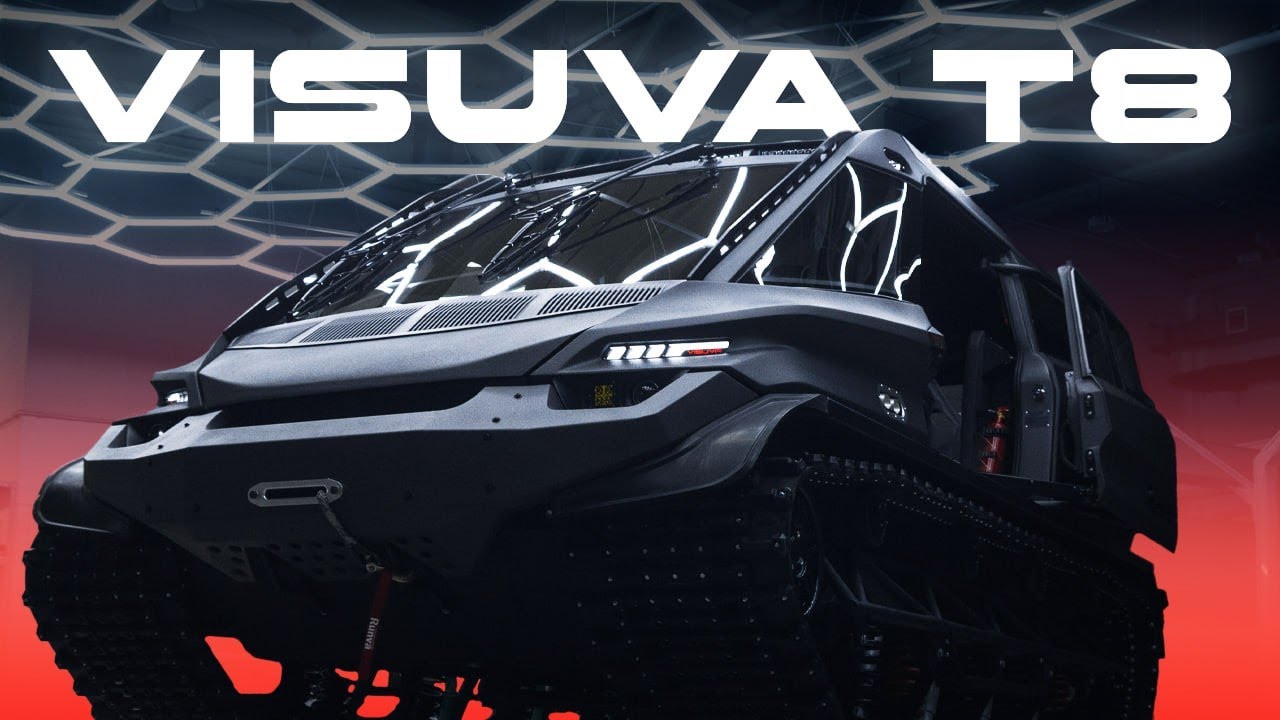 Visuva T8 - новый стандарт премиальных гусеничных вездеходов / Обзор
