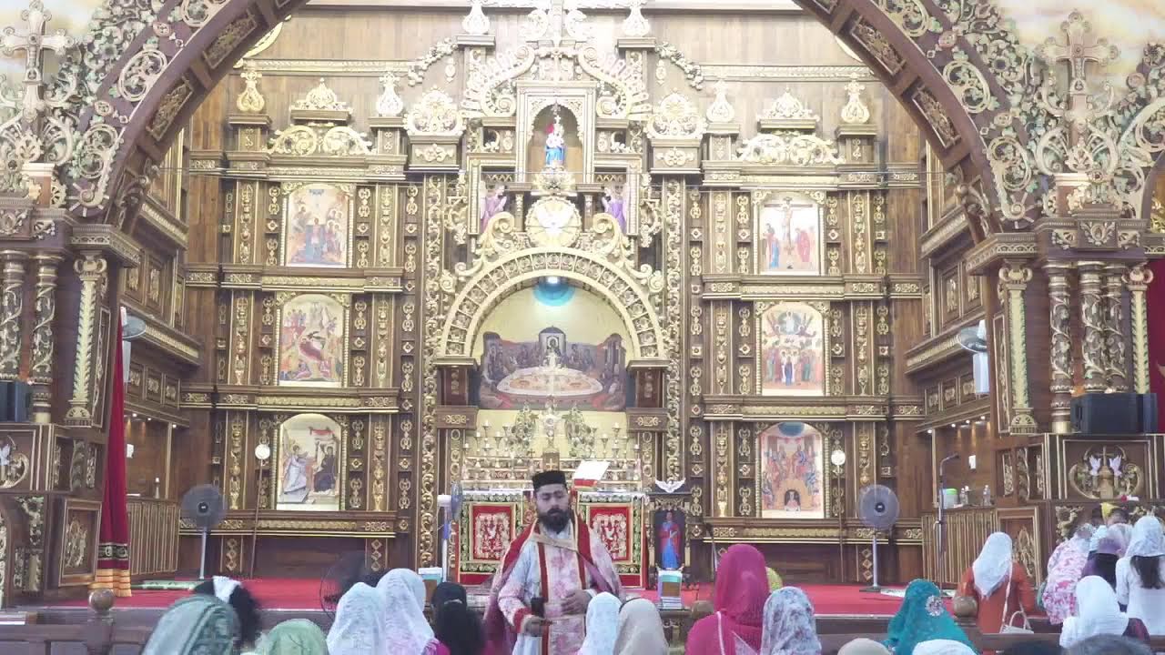 Live: Holy Mass at St Mary's Orthodox Syrian Cathedral, Brahmavar