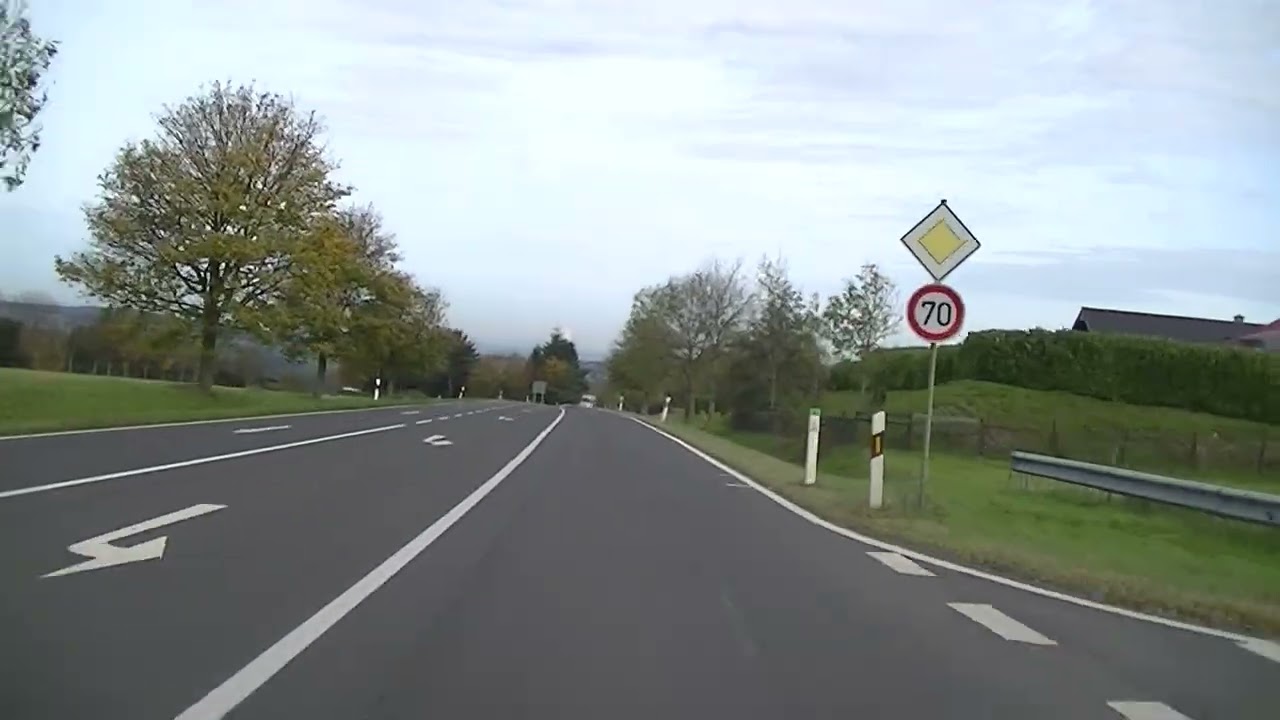 Hurtgen Drive 3 Simmerath north to Nideggen bypassing Schmidt crossing the Rur