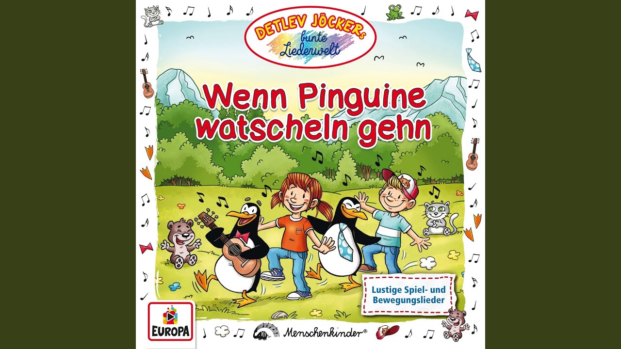 Der Frosch spielt schön auf dem Klavier