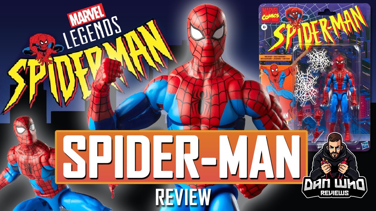 Marvel Legends Spider-Man 90s Animated Series Retro Carded Review