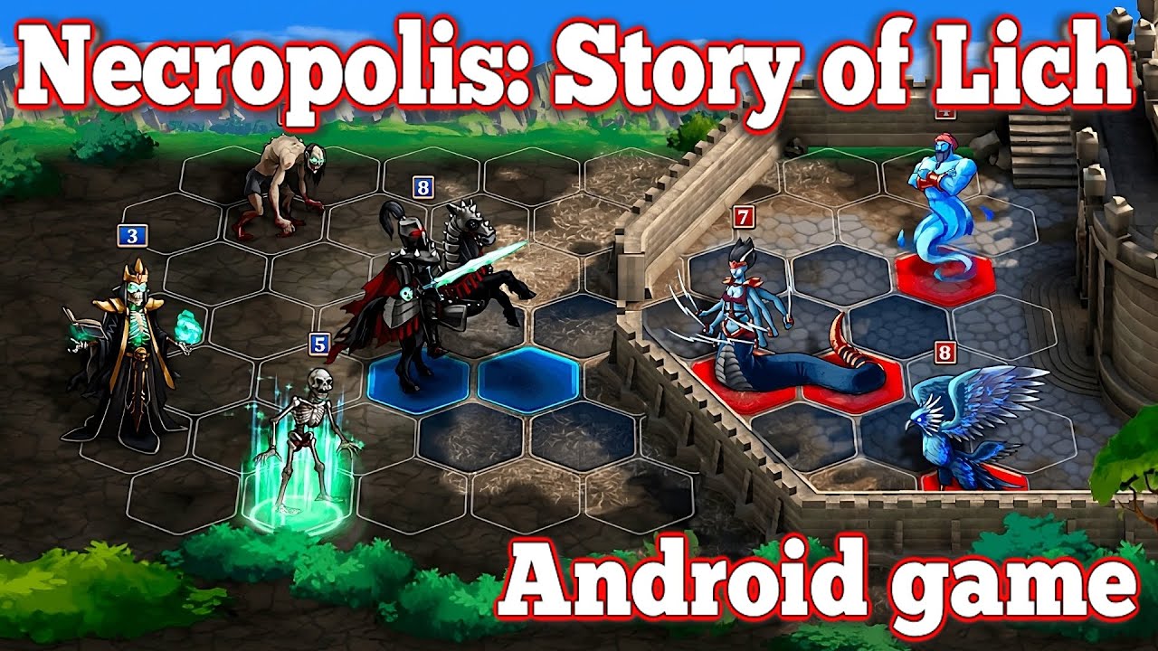 Герои Некрополиса ANDROID ИГРА [1 час геймплея]