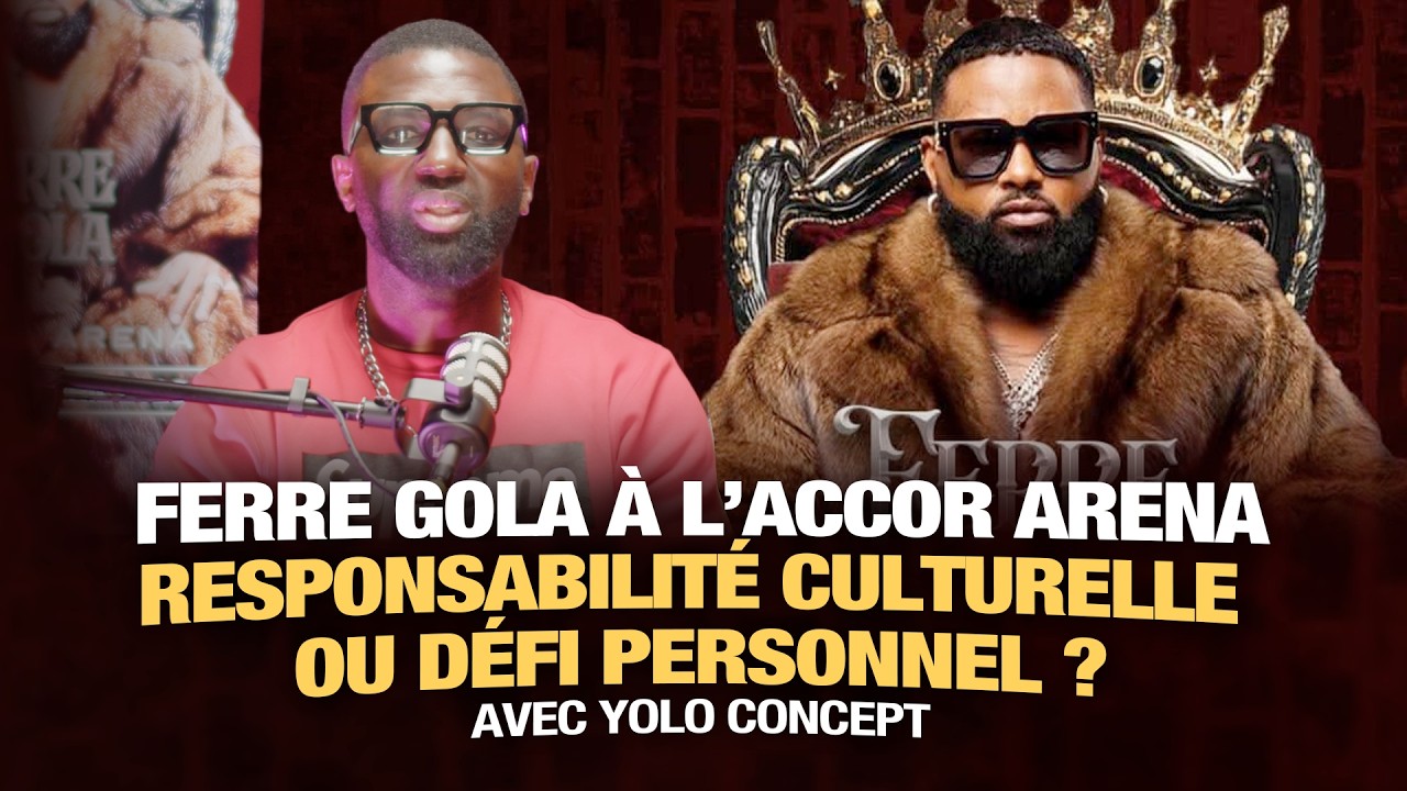 Ferre Gola à l’Accor Arena responsabilité culturelle ou défi personnel ?
