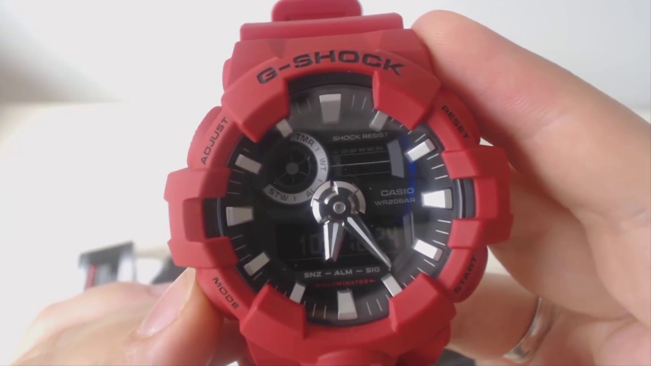Kusursuz sağlamlık: Casio G-Shock GA-700 - KARPA Video Kılavuz ve Saat İncelemeleri #4