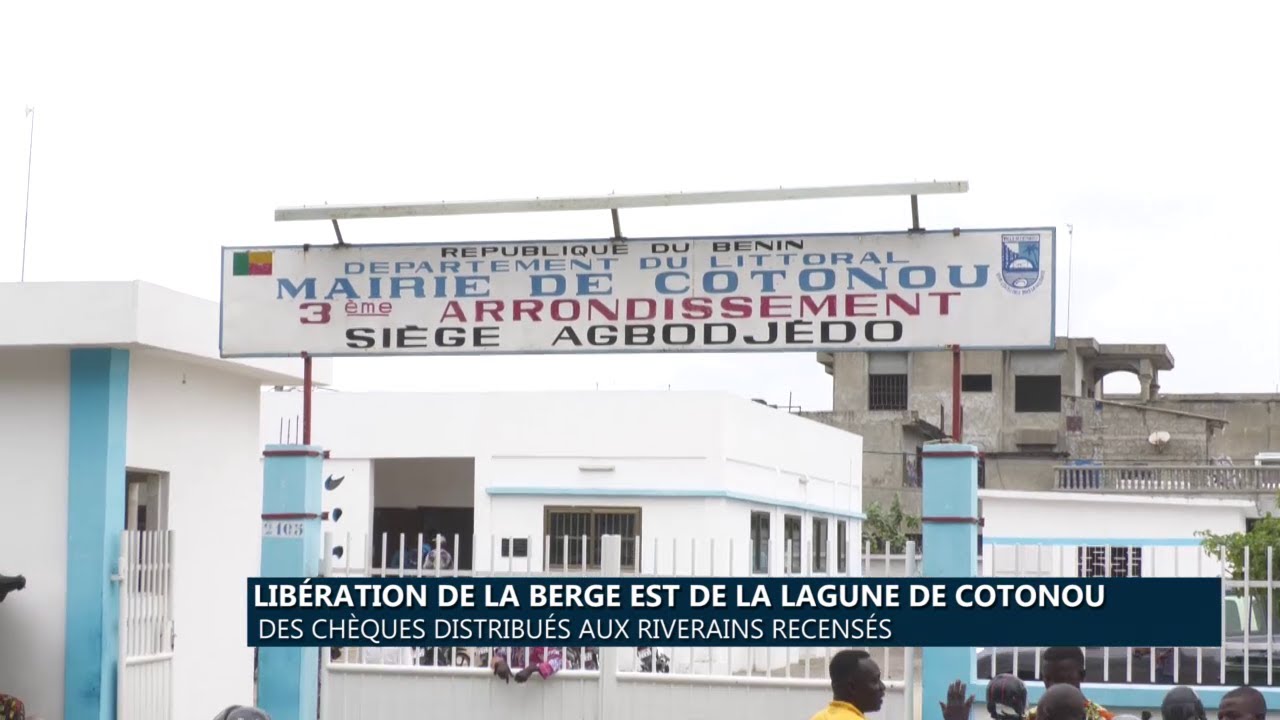 Libération de la berge Est de la lagune de Cotonou : Des chèques distribués aux riverains recensés