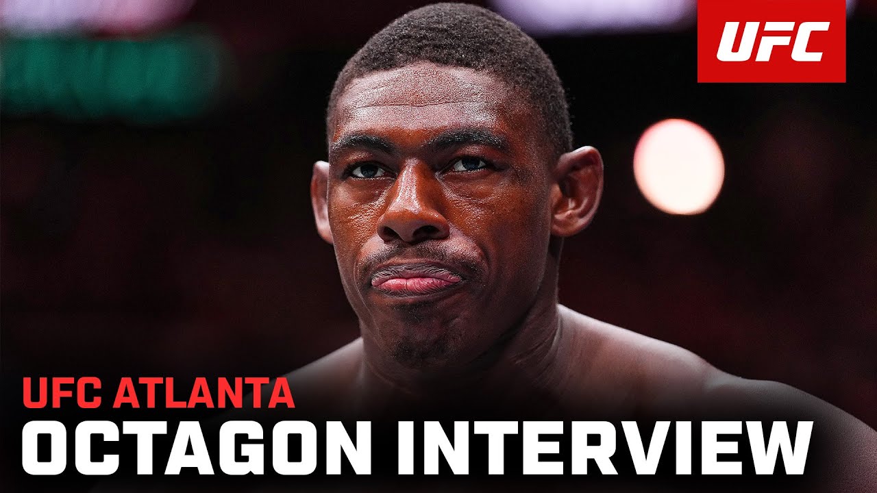 Joaquin Buckley Octagon Interview | UFC Atlanta