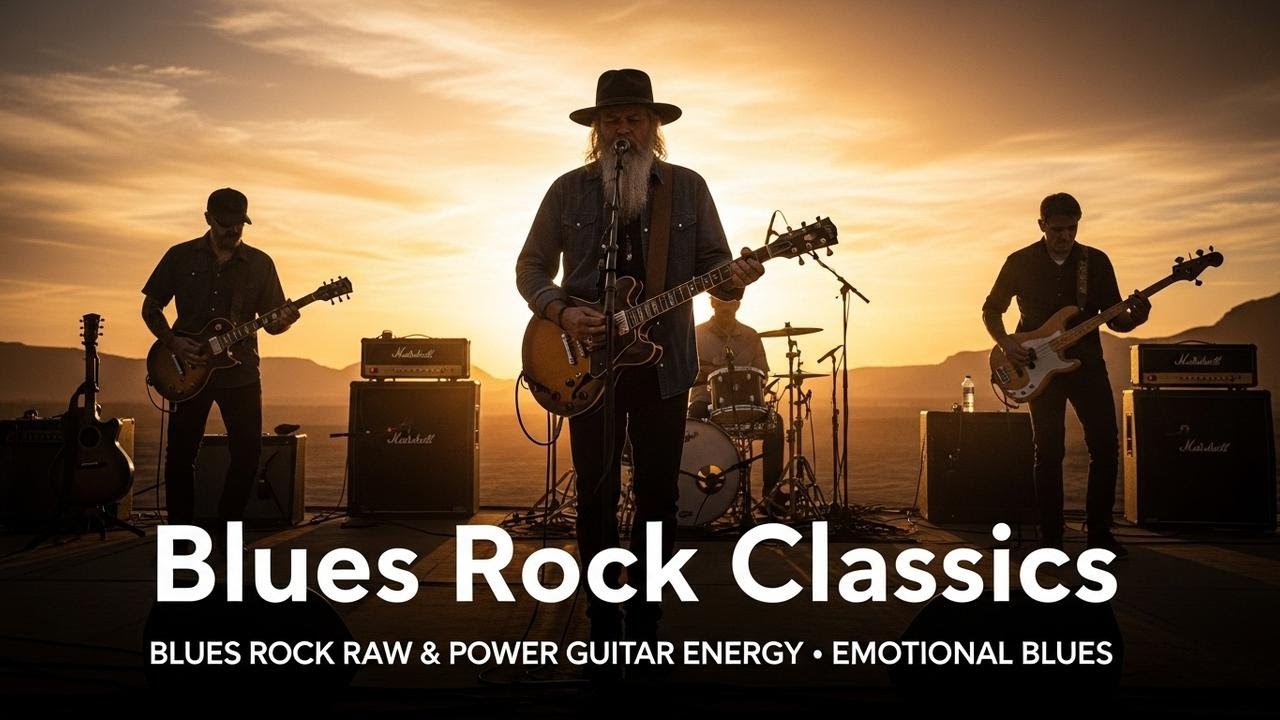 Deep Purple, AC DC, Jimi Hendrix, Led Zeppelin – Classic Rock Power & Blues Passion
