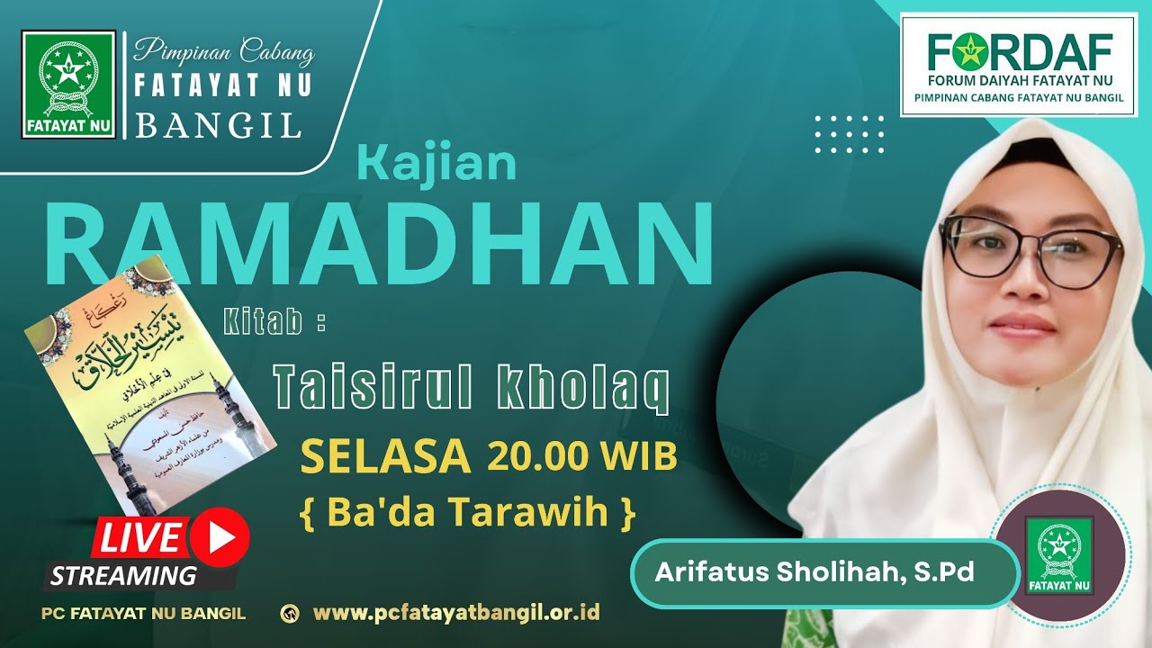 PC Fatayat NU BANGIL sedang live sekarang!