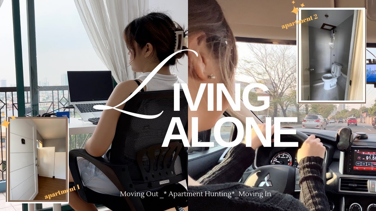 Living Alone in the PH | Moving out of my condo, APARTMENT HUNTING IN MAKATI, moving in, driving