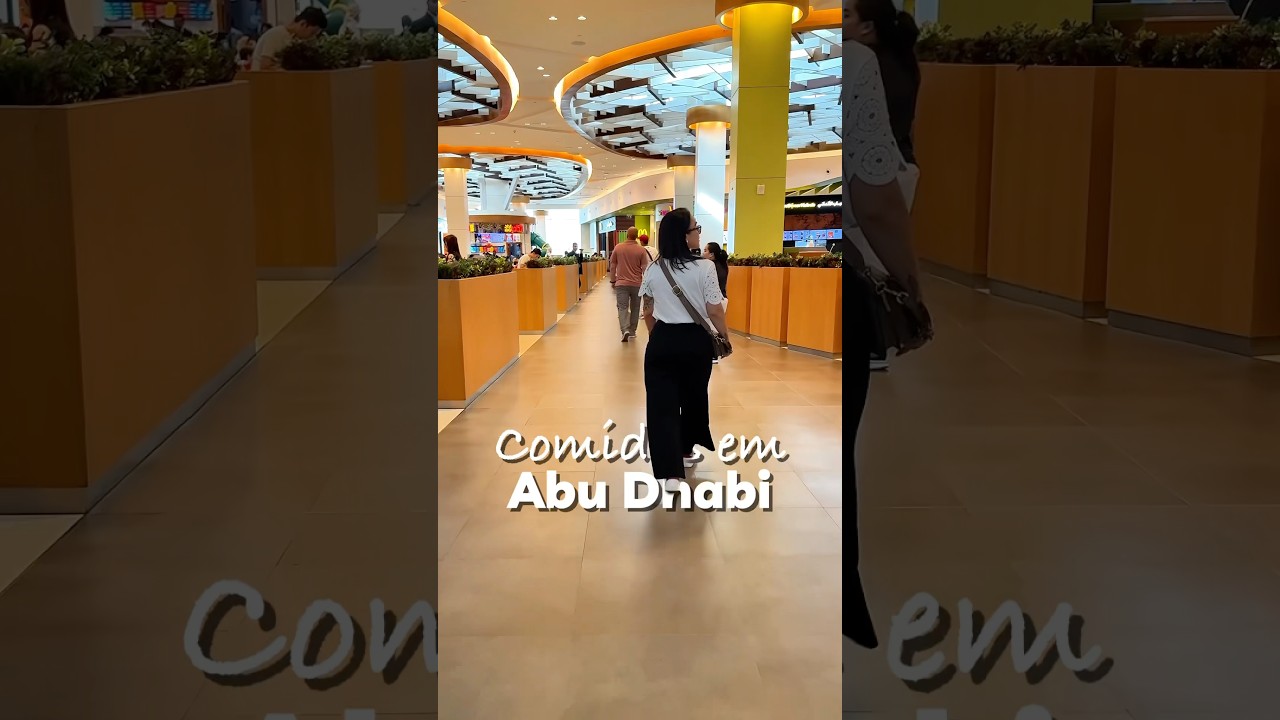 Como &eacute; a comida em Abu Dhabi? #abudhabi #jucirqueira 🍗🍤🍱🍜🌯