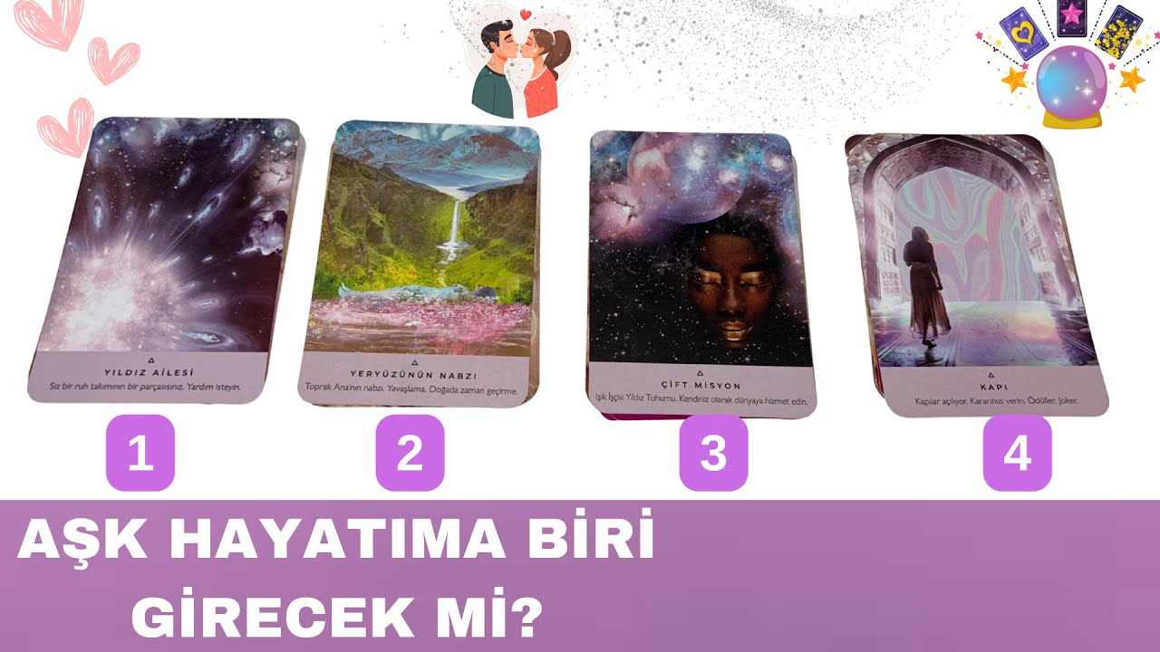 DESTE SEÇ🌙 AŞK HAYATIMA BİRİ GİRECEK Mİ? EVET/HAYIR? AÇILIMI