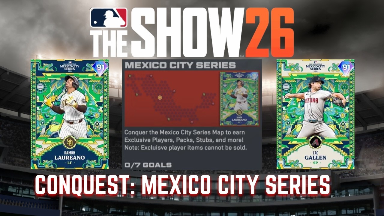 MLB the Show 26: Как пройти серию игр в Мехико *Все новички* (примерно 1,5 часа)