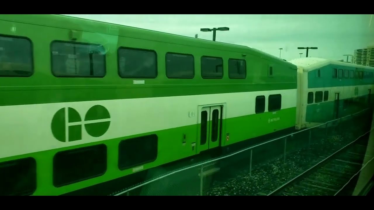 GO Train Ride From Union Station To Whitby GO Station