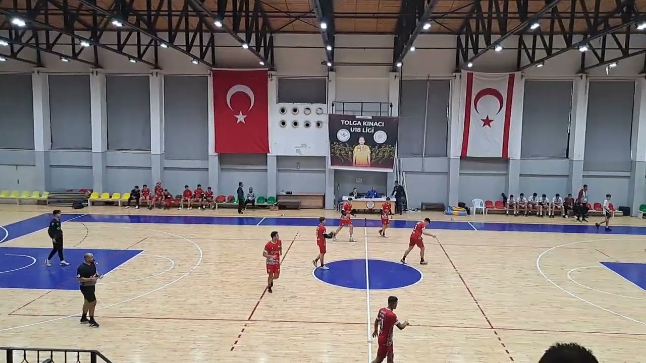 2023-2024 Tolga Kınacı U-18 Ligi Hentbol Erkek Play-Off Serisi YarıFinal 3. Maç Kıbrıs  UKÜ-YÜKSELİŞ