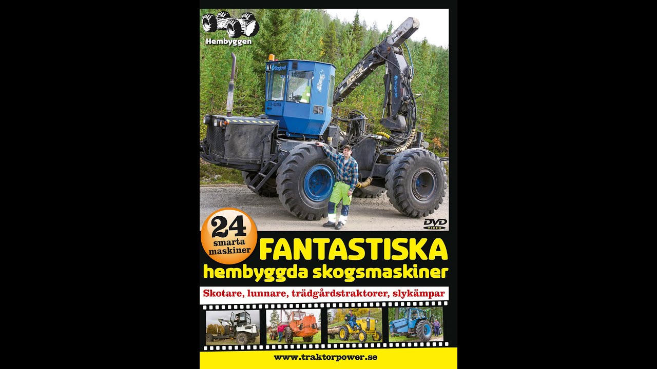 Fantastiska hembyggda skogsmaskiner!!!