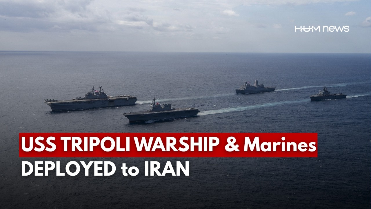 U.S. Military Deploys USS Tripoli With Marines Amid Iran Strikes