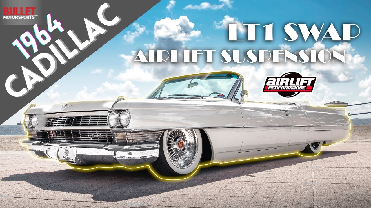 Тщательно собранный кабриолет Cadillac 1964 года, LT1 Swap, Air Lift Performance | [4k] СЕРИЯ ОБЗ...