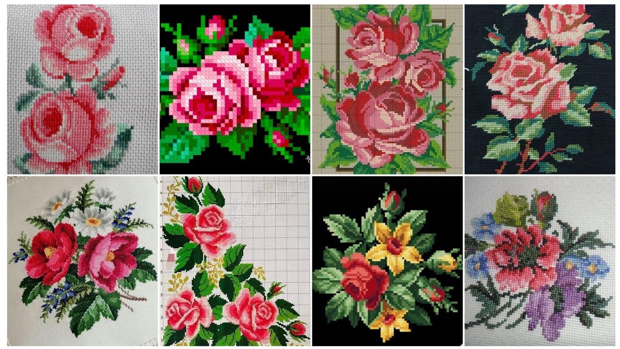 Gorgeous cross stitch patterns /countable embroidery 