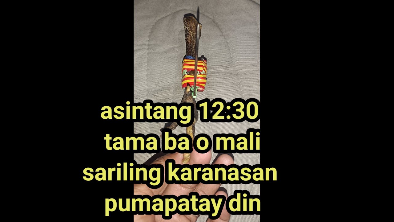 Gaping tutorian asintang 12:30 angat sarado panalo