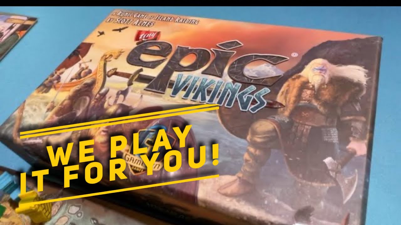 Tiny Epic Vikings: Full Play Though