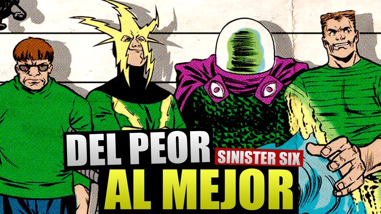 Los mejores integrantes de los Seis Siniestros