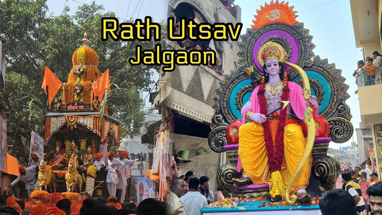 Shree Ram Rath utsav 2023 Jalgaon 😍 Hanuman chalisa pathan