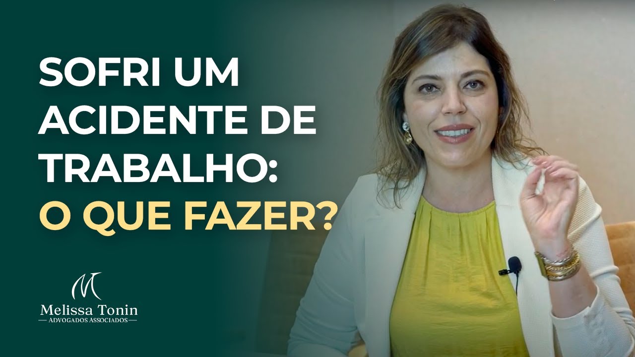 Sofri um acidente de trabalho: O que fazer?