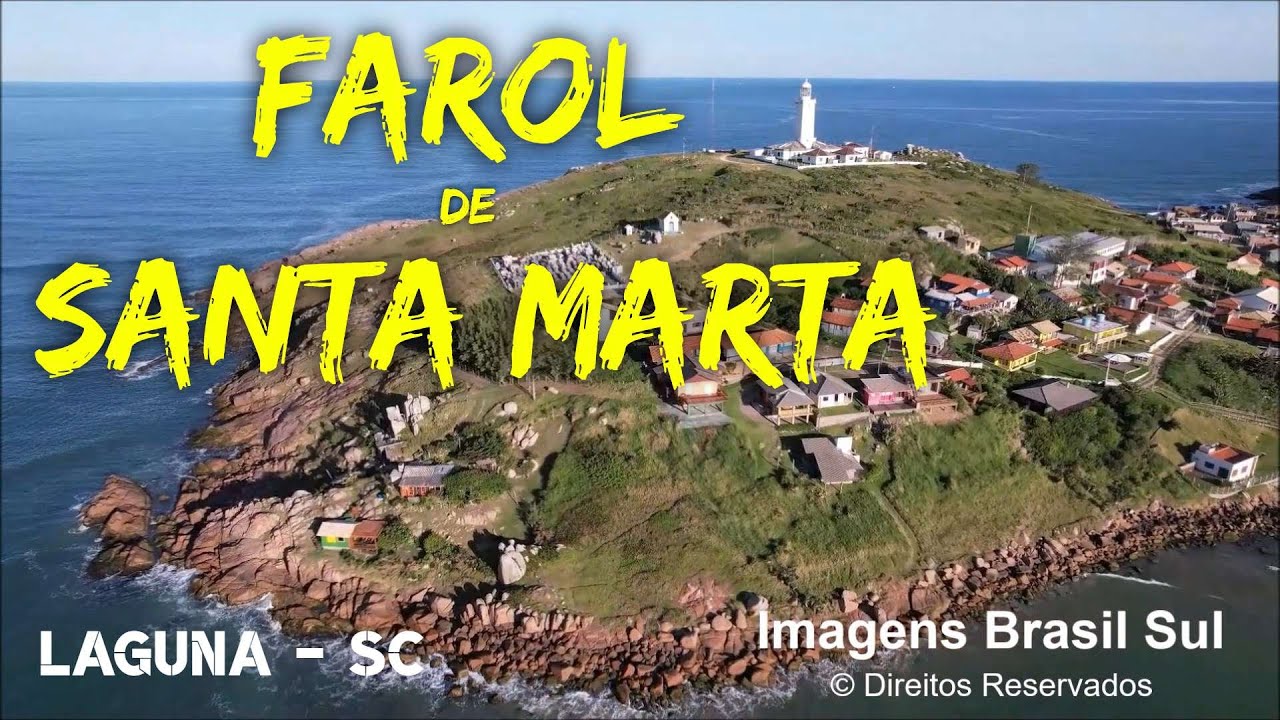 FAROL de SANTA MARTA | LAGUNA | SC (Aéreas Drone)