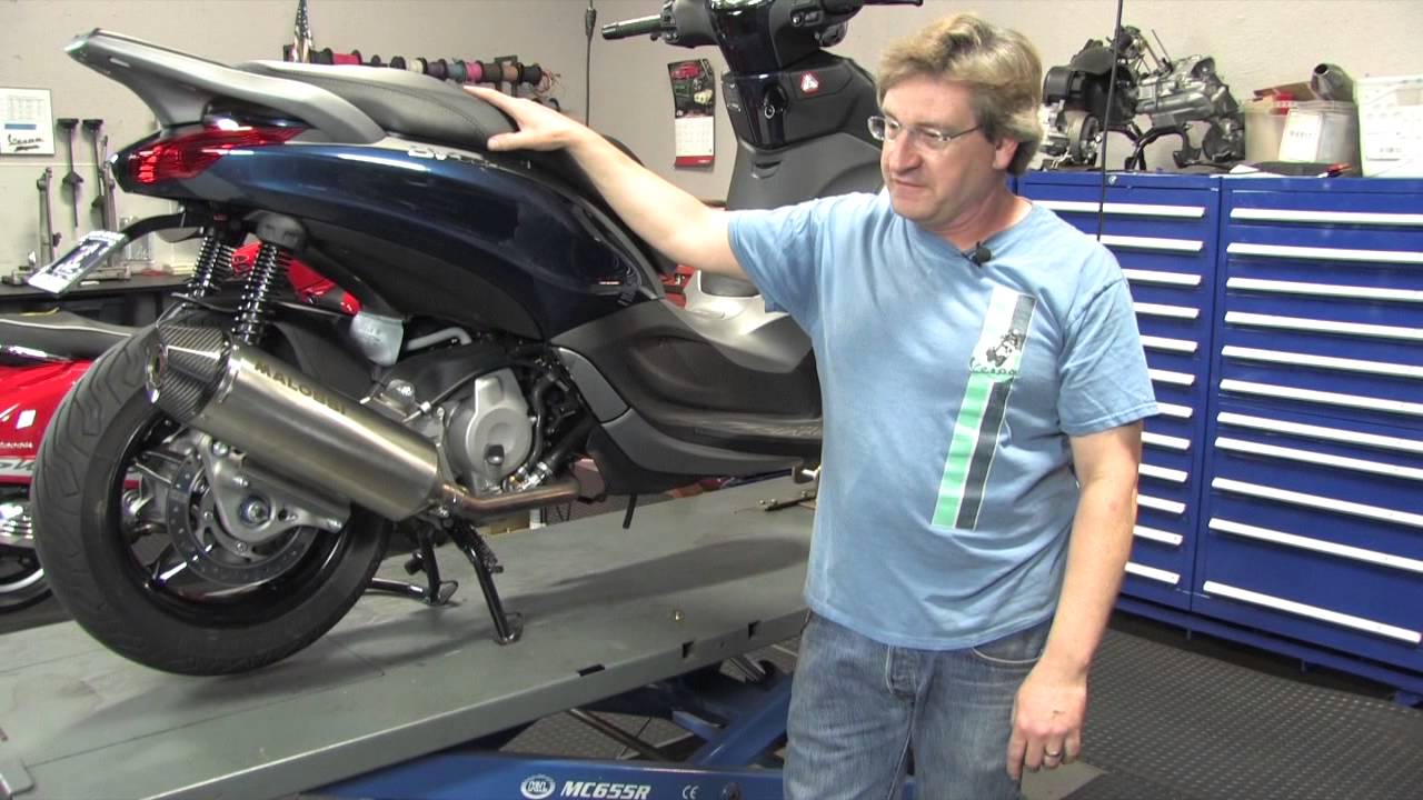 Malossi Performance Exhuast for Piaggio BV350