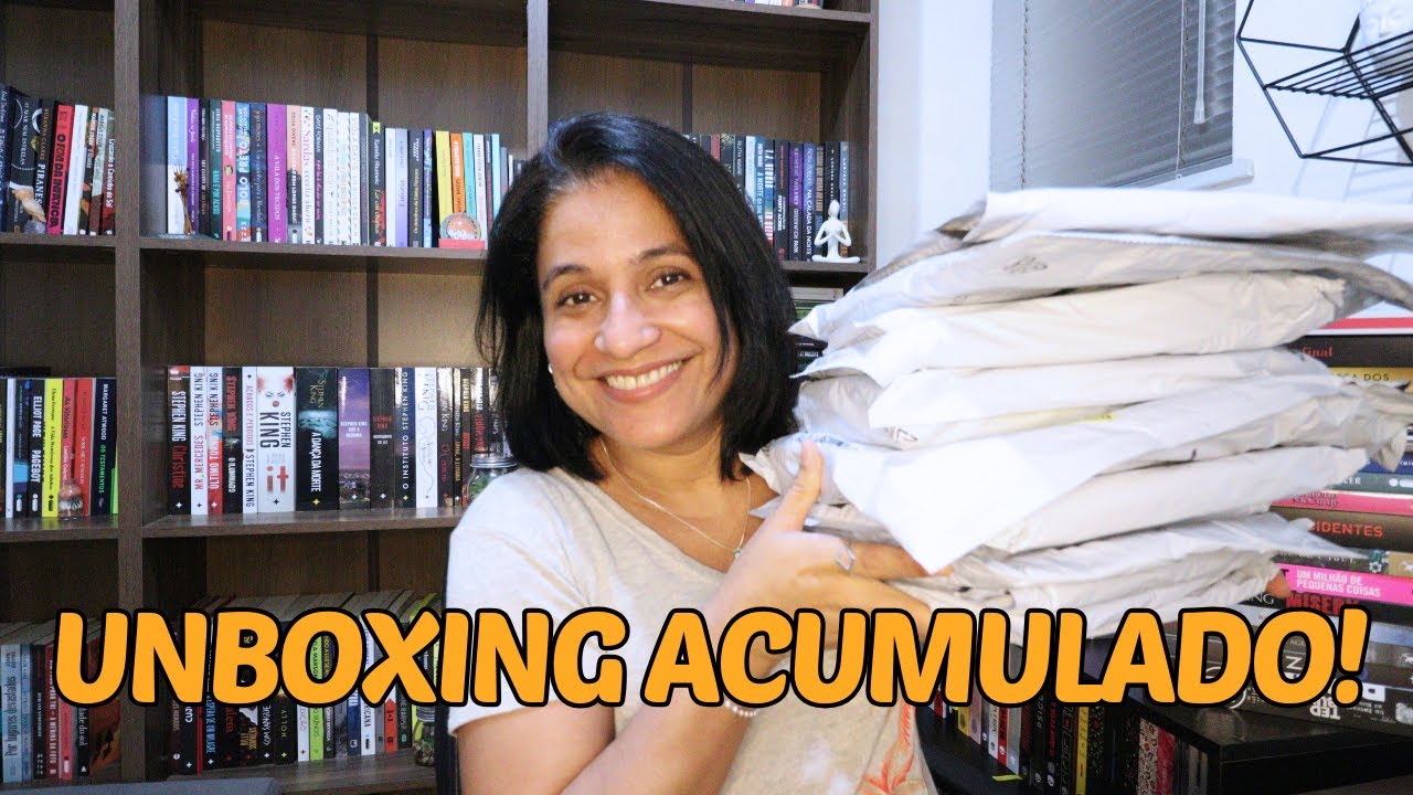 UNBOXING ACUMULADO DE LIVROS | LANÇAMENTOS QUE EU QUERIA MUITO