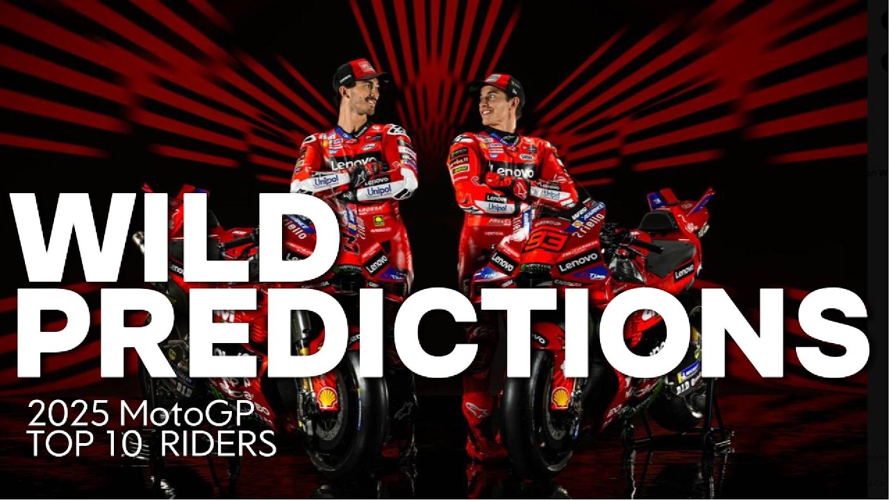WILD MOTOGP TOP 10 RIDERS SEASON PREDICTIONS