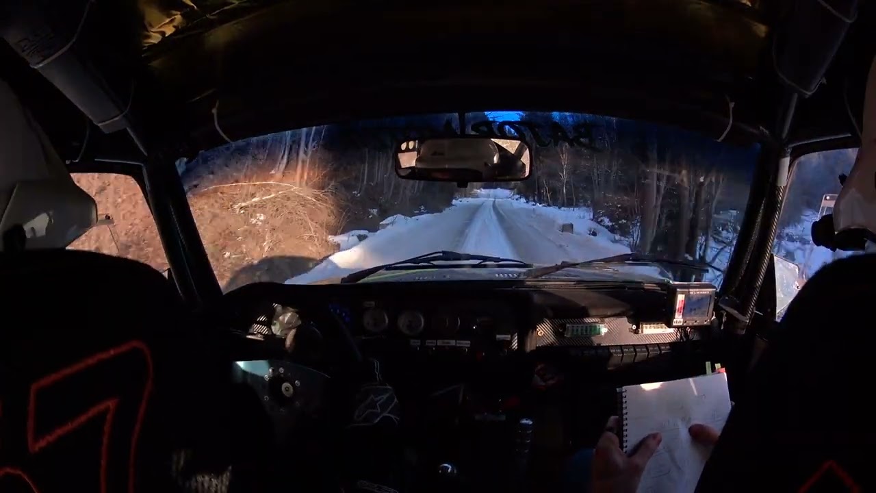Csáthy M. - Janovich R. lada 2107, Kovászna Winter Rally 2025 SS6 , 23,7 km