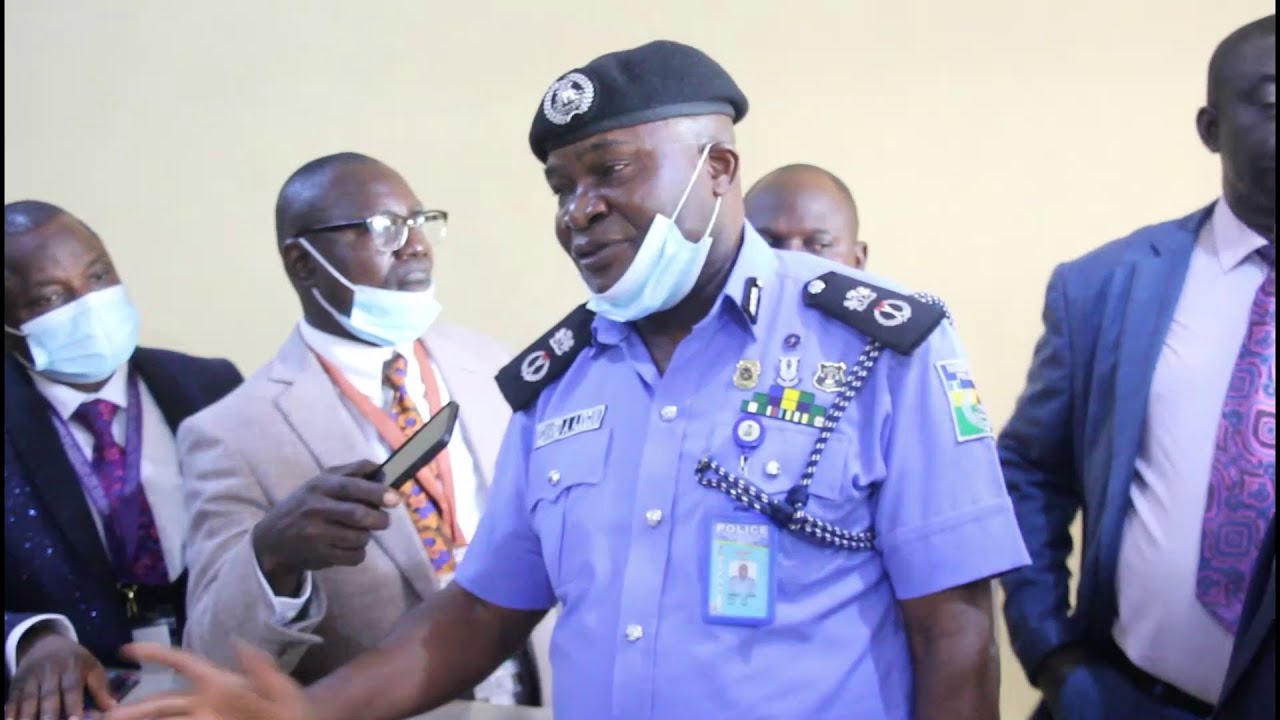 Ogun CP Edward A. Ajogun inspects Gospel City Police Station | #GOFtv