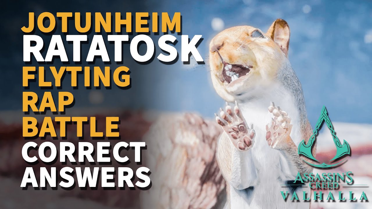 Ratatosk Flyting Squirrel Jotunheim AC Valhalla Mystery Rap Battle