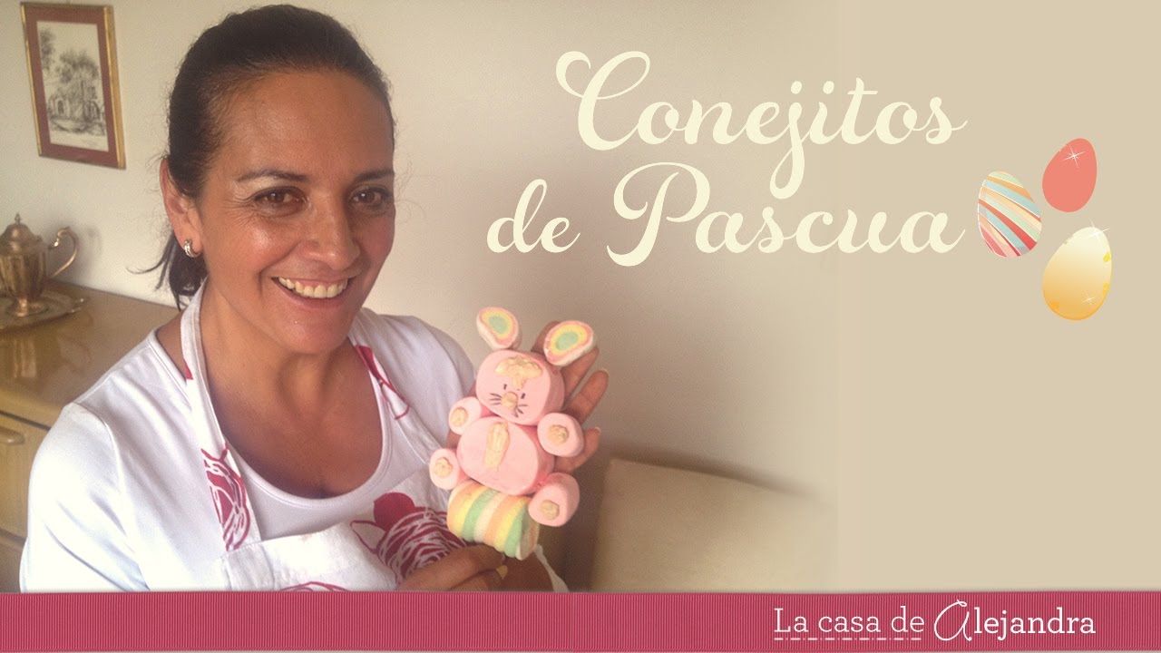 Cómo hacer un conejito de malvavisco para Pascua