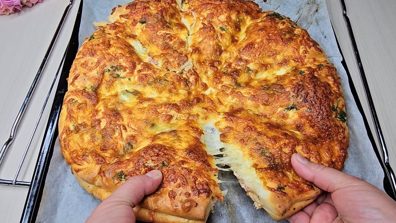 Боже мой, как это вкусно! Кто придумал этот рецепт? Перестаньте покупать пиццу!