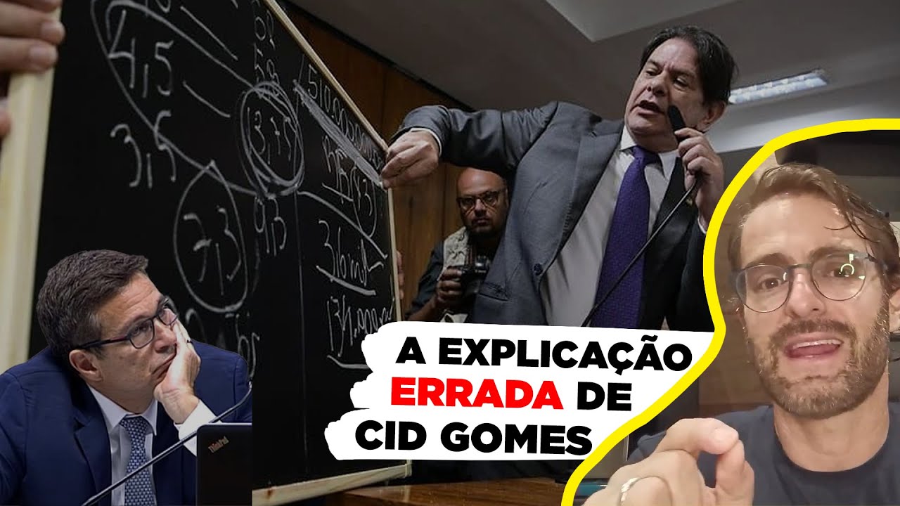 CID GOMES e os JUROS: por que o senador está ERRADO?