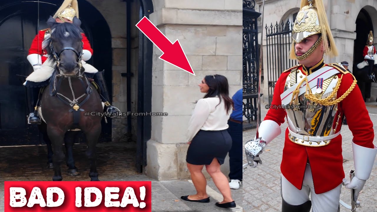 😱Guard’s MASSIVE SHOUT Makes Clueless Tourist Instantly Regret It‼️