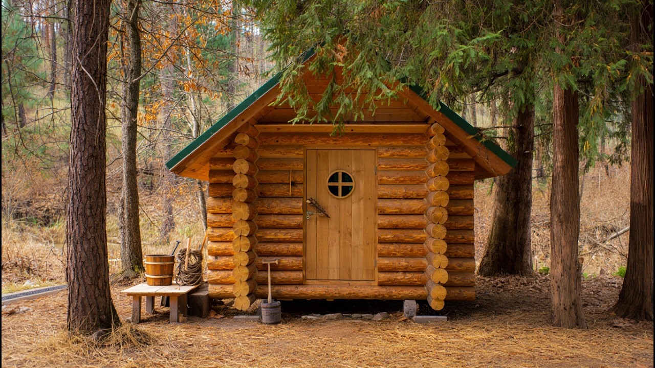 From Trees to a Dream Cabin – Built Together in the Wilderness