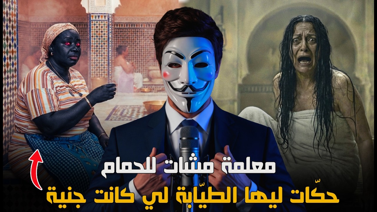 قصة المعلمة رحمة اللي مشات للحمام وحكّات ليها الطيّابة اللي كانت جنية | قصة حقيقية مرعبة 2026