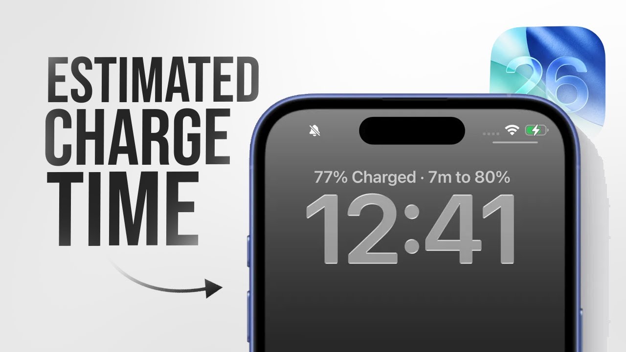 How to See Estimated Charging Time on iPhone (tutorial)