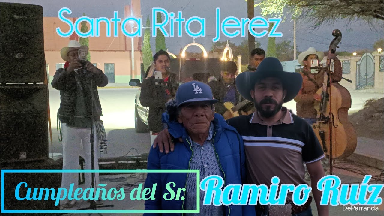 01/31/26 Cumpleaños de don Ramiro Ruíz con el Viento Wixarika en Santa Rita, Jerez #DeParranda 