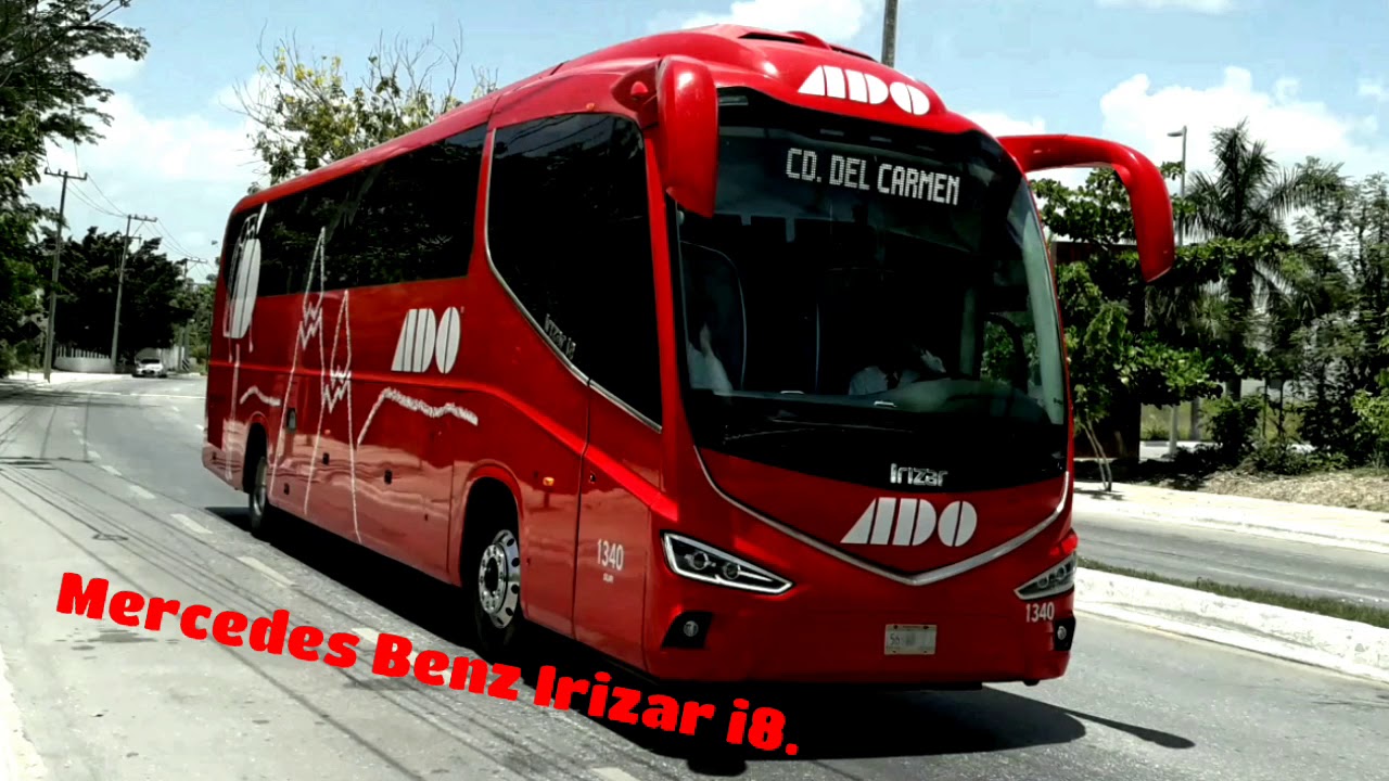 Los 4 Colores  Diferentes De Movility ADO Puro Mercedes Benz Irizar i8.