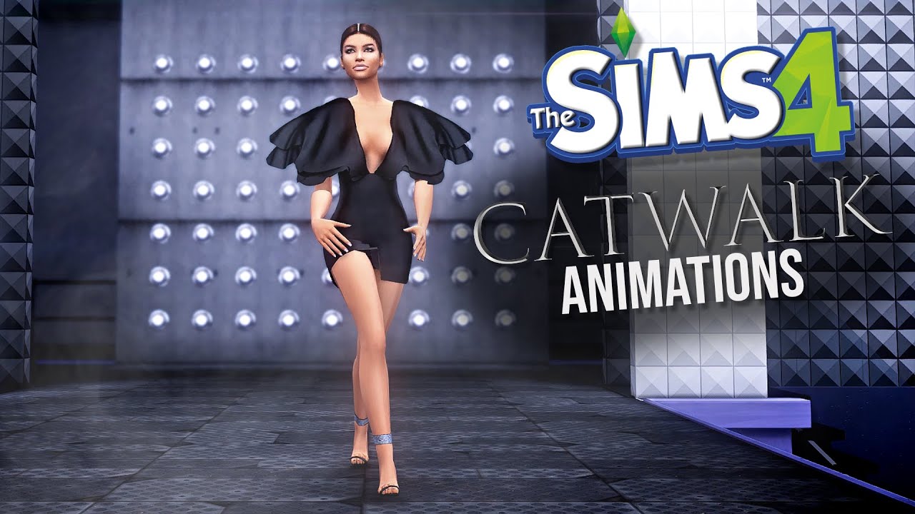 The Sims 4 Animation Pack Download: Runway Catwalk