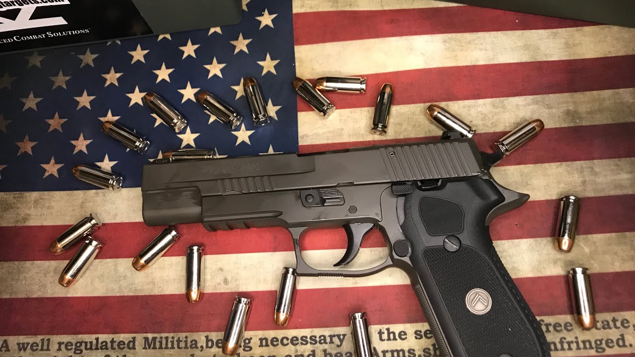 10mm Legion Table Top Review: Sig Sauer P220 Legion 10mm