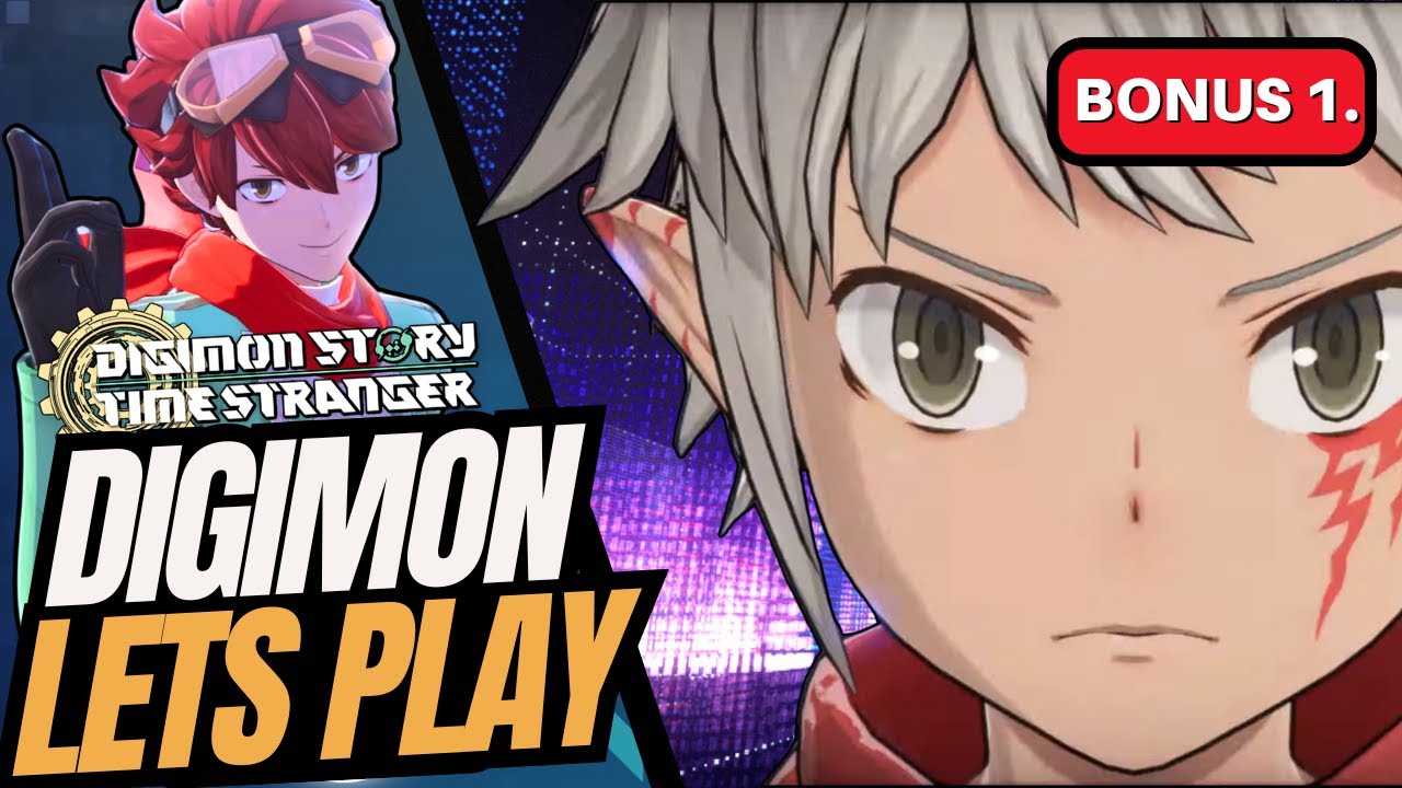 История DIGIMON: Time Stranger - ОХОТА НА ХИРОКО МОНИКЕРС - Бонус 1.